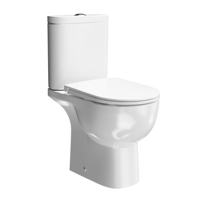 Унитаз BUONGIORNO PRO напольный, белый глянцевый Унитаз BUONGIORNO PRO напольный, белый глянцевый