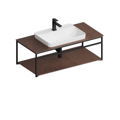 Металлическая структура PLAZA Next подвесная 100, черная матовая