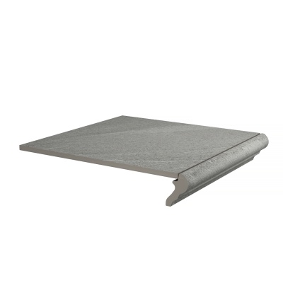 Ступень фронтальная Бореале серый 30x30x0,8