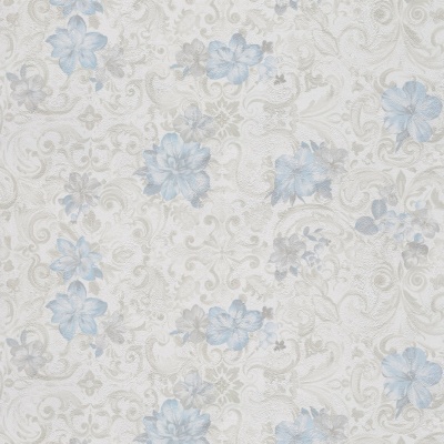 Обои виниловые Азулежу мотив, светло-бежевый