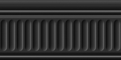 Бордюр Бланше черный структура глянцевый 20x9,9x0,92 Бордюр Бланше черный структура глянцевый 20x9,9x0,92