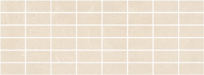 Декор Орсэ бежевый мозаичный матовый 15x40x0,8